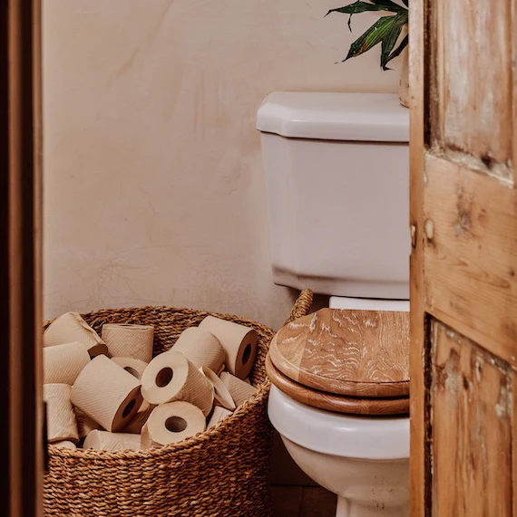 Unbleached Bamboo Toilet Paper - Image 5