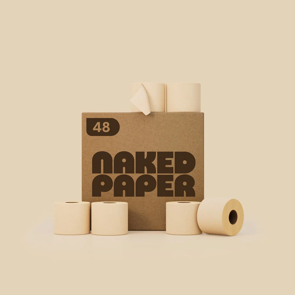 Unbleached Bamboo Toilet Paper - Image 8