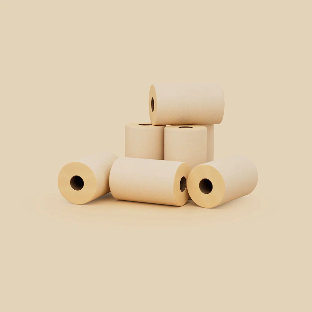 Unbleached Bamboo Kitchen Roll - Image 6