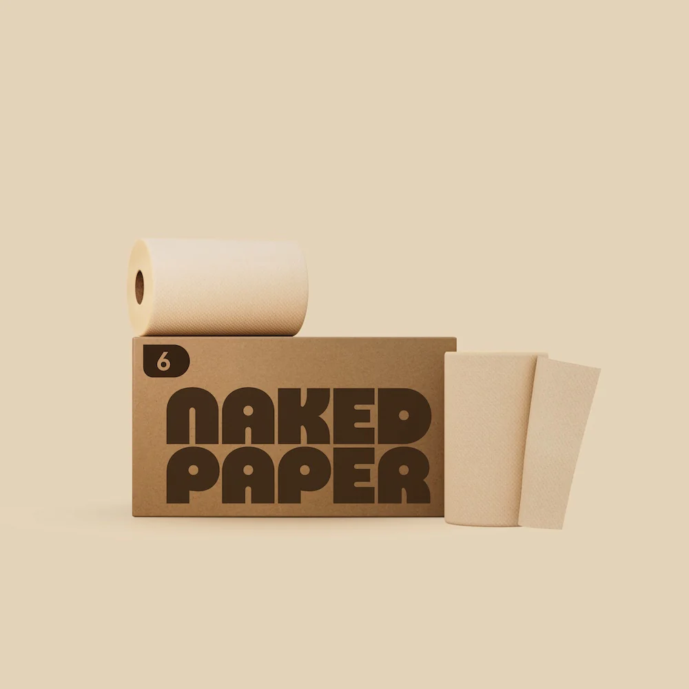 Unbleached Bamboo Kitchen Roll - Image 7