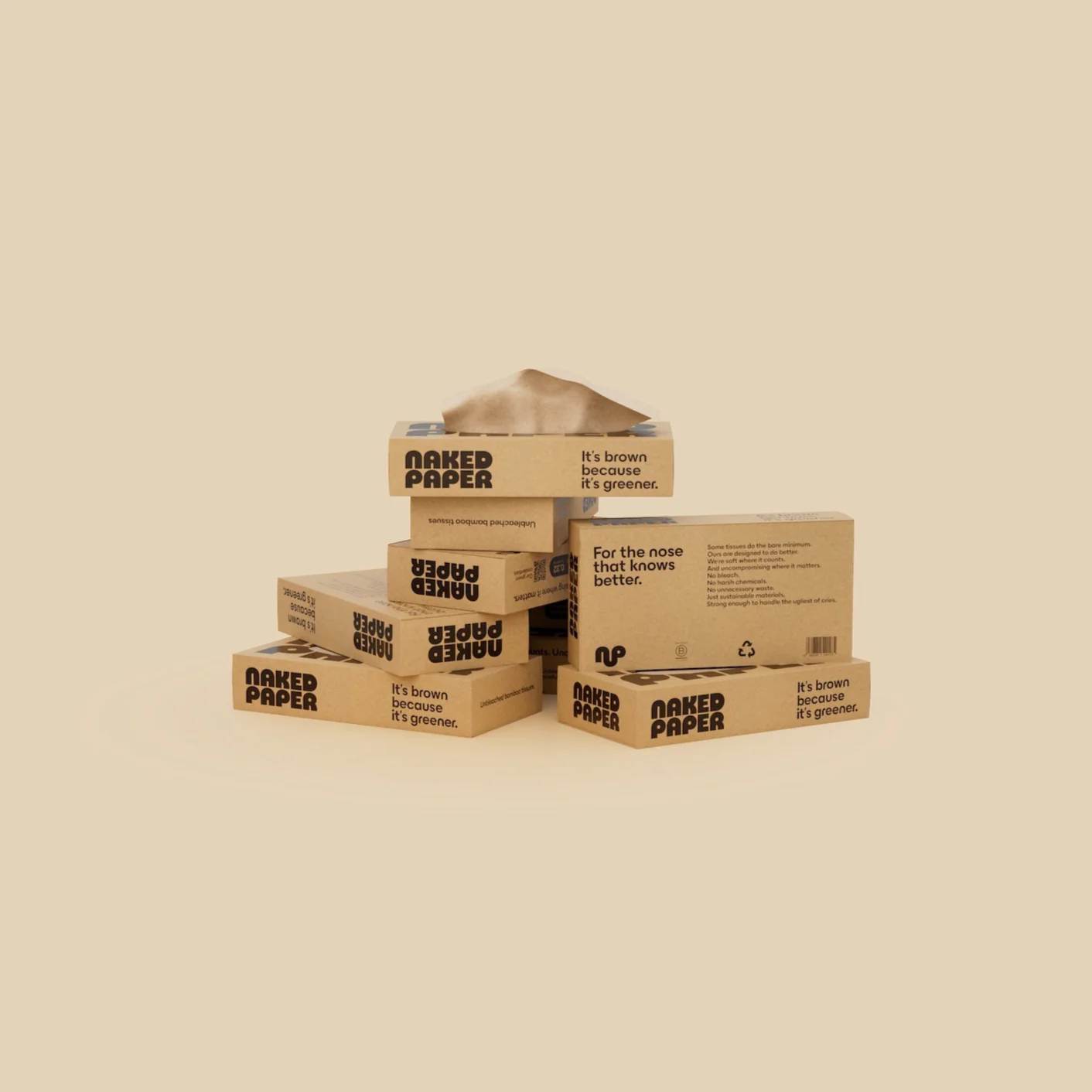 Unbleached Recycled Tissues - Image 6