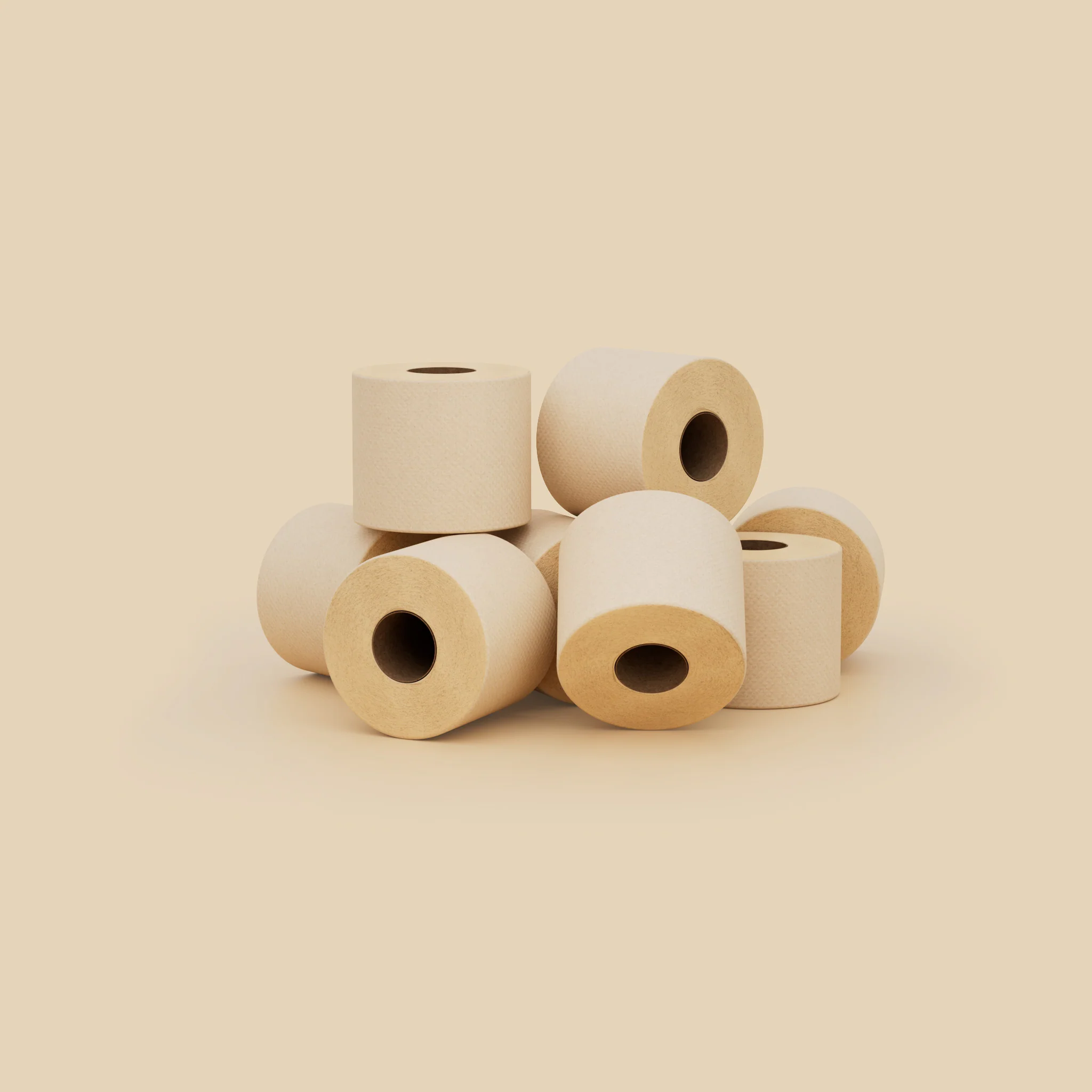 Unbleached Bamboo Toilet Paper - Image 6