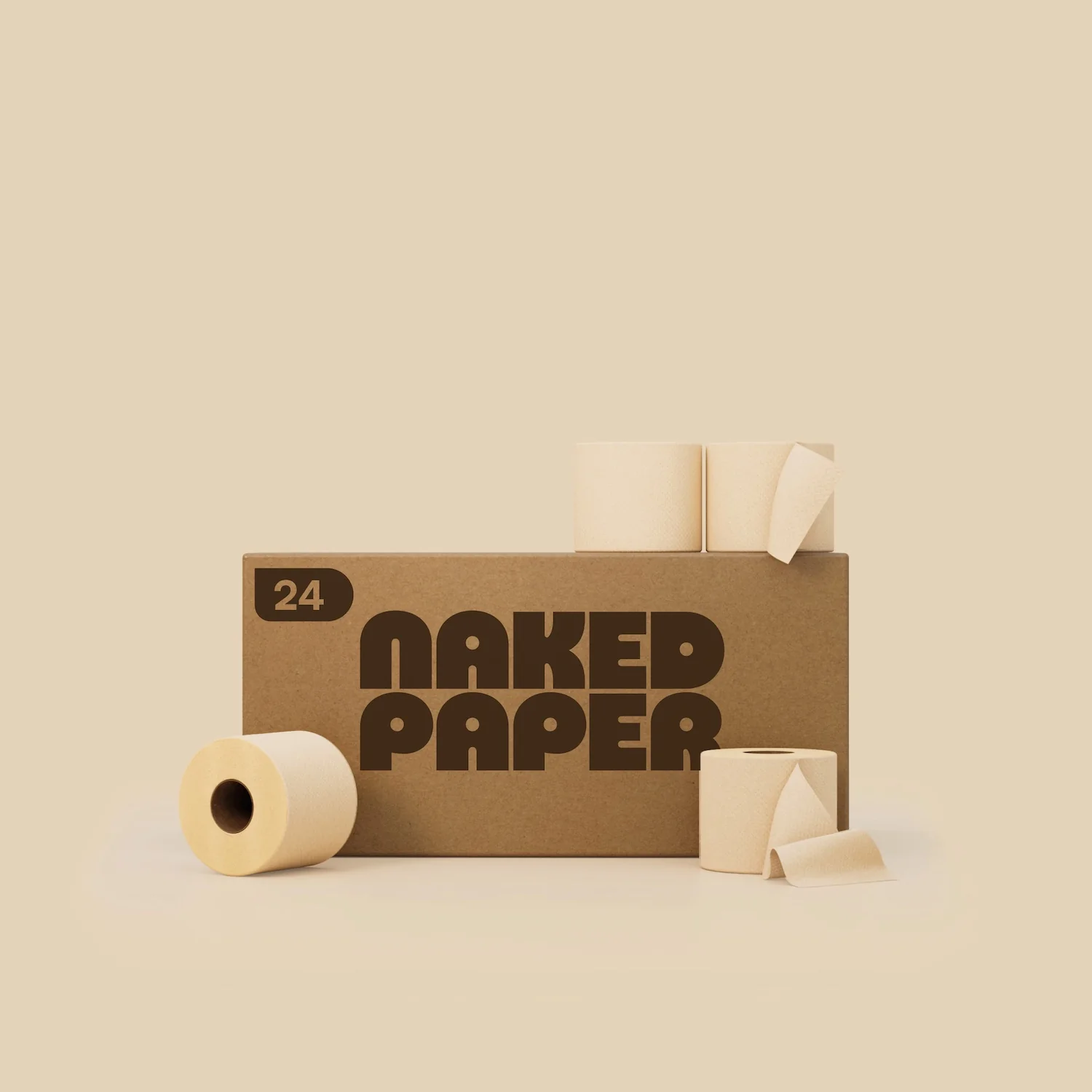 Unbleached Recycled Toilet Paper - Image 7