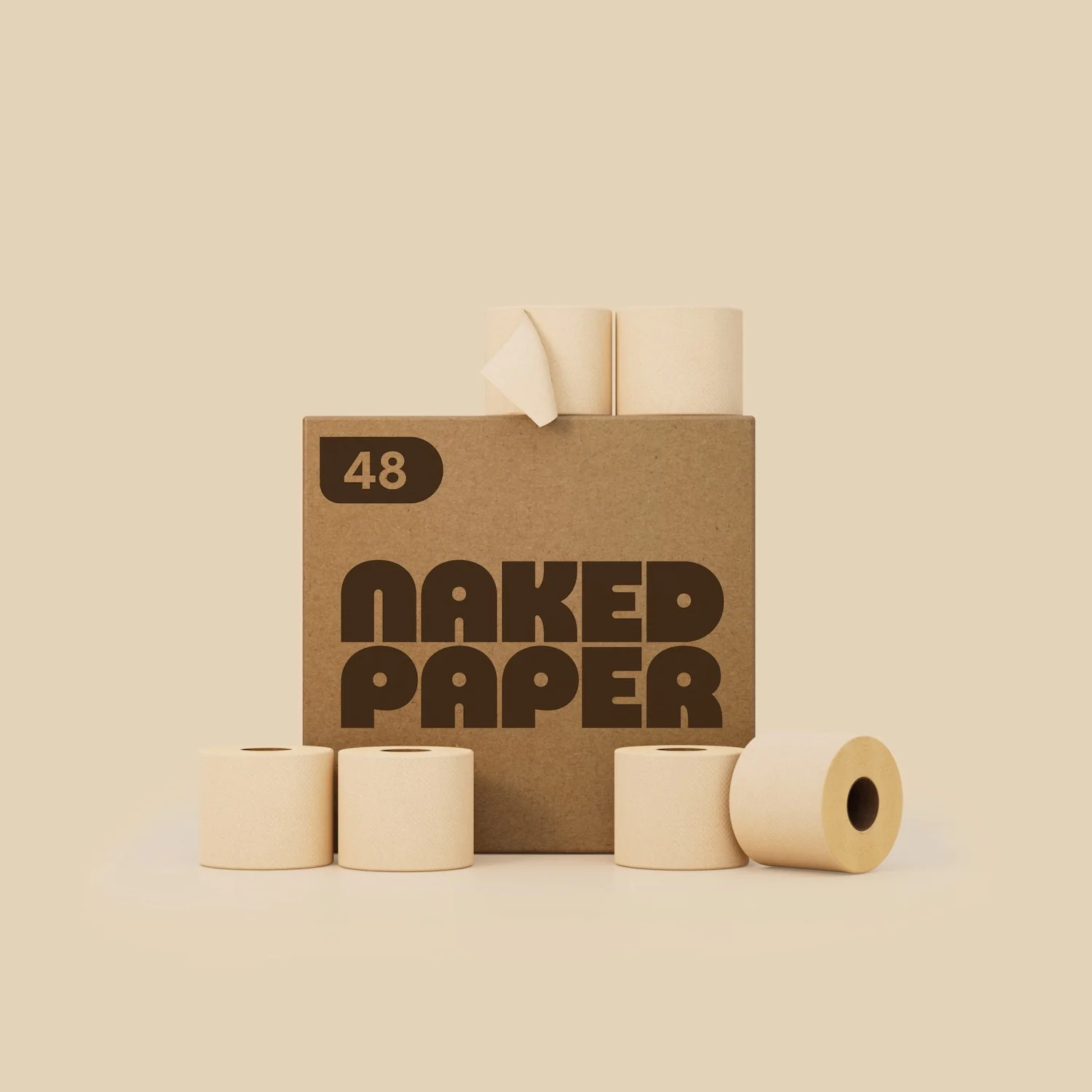 Unbleached Recycled Toilet Paper - Image 8